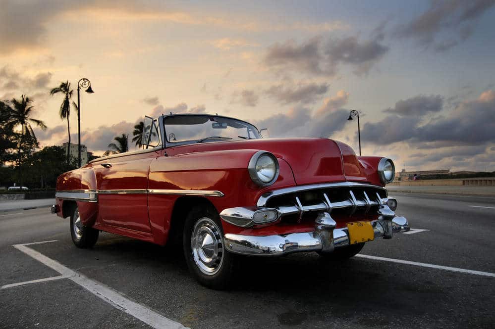Classic Car Aerial View - SSI Cars and Classics